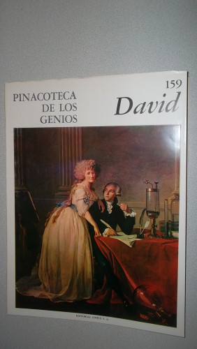 Portada del libro de PINACOTECA DE LOS GENIOS Nº 159; JAQUES-LOUIS DAVID