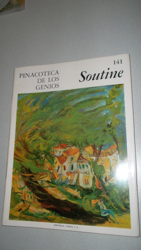 Portada del libro de PINACOTECA DE LOS GENIOS Nº 141; CHAIM SOUTINE