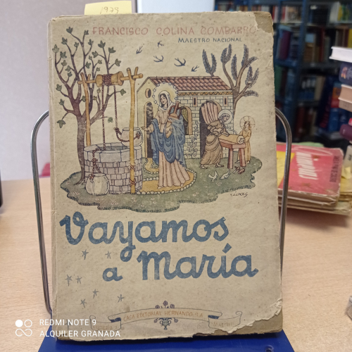 Portada del libro de VAYAMOS A MARIA - Francisco Colina Combarro