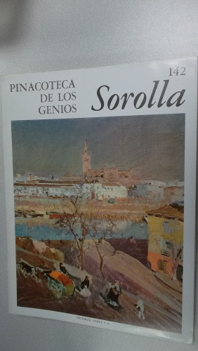 Portada del libro de PINACOTECA DE LOS GENIOS Nº 142; JOAQUIN SOROLLA