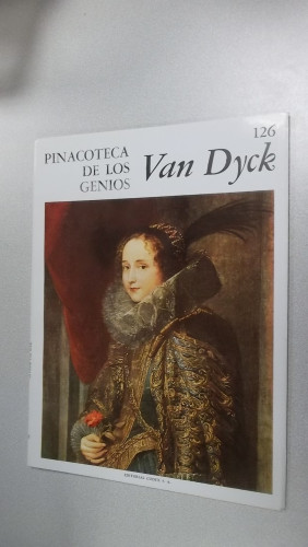 Portada del libro de PINACOTECA DE LOS GENIOS Nº 126; ANTONIO VAN DYCK