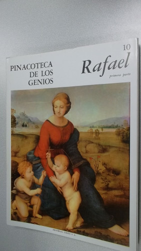 Portada del libro de PINACOTECA DE LOS GENIOS Nº 10 ; RAFAEL (PRIMERA PARTE)