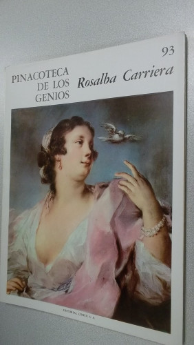 Portada del libro de PINACOTECA DE LOS GENIOS Nº 93; ROSALBA CARRIERA