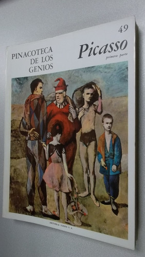 Portada del libro de PINACOTECA DE LOS GENIOS Nº 49 ; PICASSO (PRIMERA PARTE)