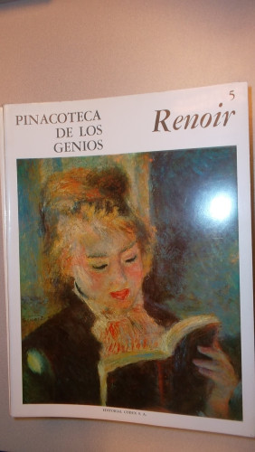 Portada del libro de PINACOTECA DE LOS GENIOS Nº 5 ; PEDRO AUGUSTO RENOIR