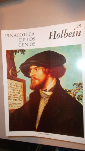 Portada del libro de PINACOTECA DE LOS GENIOS Nº 25 ; HANS HOLBEIN