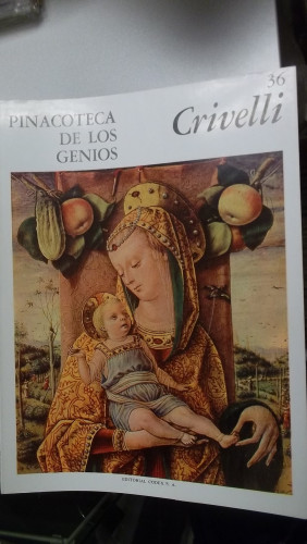 Portada del libro de PINACOTECA DE LOS GENIOS Nº 36 ; CARLOS CRIVELLI