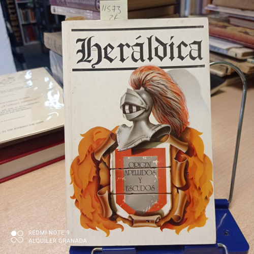 Portada del libro de HERALDICA. ORIGEN APELLIDOS Y ESCUDOS