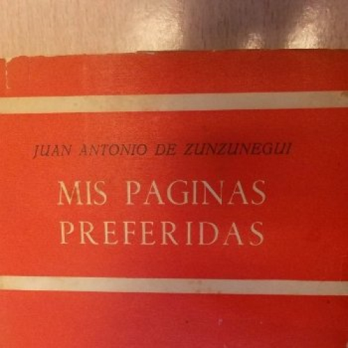 Portada del libro de MIS PAGINAS PREFERIDAS