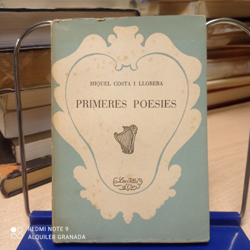 Portada del libro de MIQUEL COSTA I LLOBERA - PRIMERES POESIES - 1935