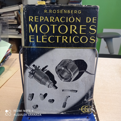 Portada del libro de REPARACION DE MOTORES ELECTRICOS TOMO 1-TEXTO