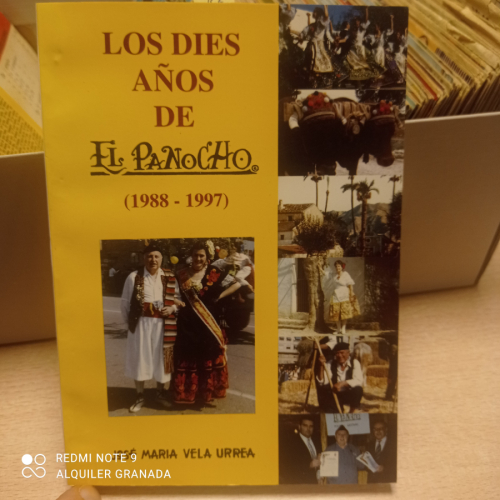 Portada del libro de LOS DIES AÑOS DE EL PANOCHO (1988-1997)