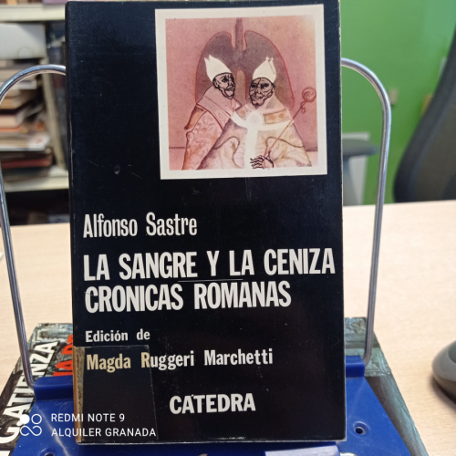 Portada del libro de LA SANGRE Y LA CENIZA / CRONICAS ROMANAS