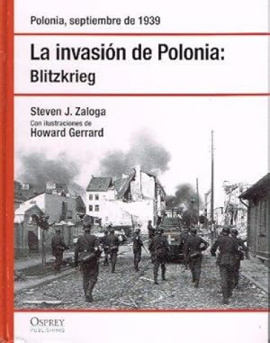 Portada del libro de LA INVASIÓN DE POLONIA BLITZKRIEG