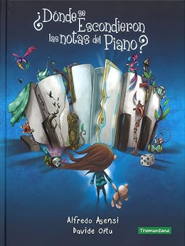 Portada del libro de ¿DONDE SE ESCONDEN LAS NOTAS DEL PIANO?