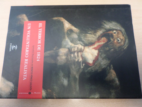 Portada del libro de EPISODIOS NACIONALES- EL TERROR DE 1824- UN VOLUNTARIO REALISTA-TOMO 9