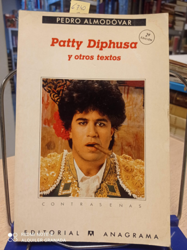 Portada del libro de Patty Diphusa y otros textos