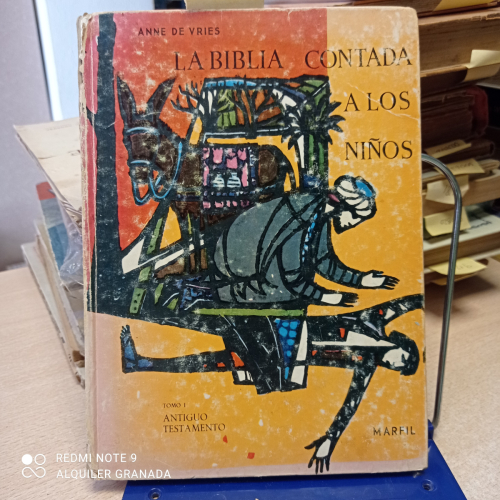 Portada del libro de La Biblia contada a los niños Tomo I Antiguo Testamento