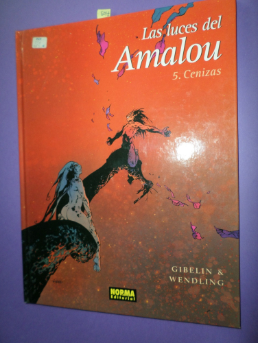 Portada del libro de LAS LUCES DEL AMALOU 5: CENIZAS