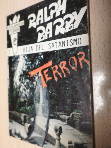 Portada del libro de ESCALOFRIOS DE TERROR - OLIMPIC - Nº 2 - HIJA DEL SATANISMO