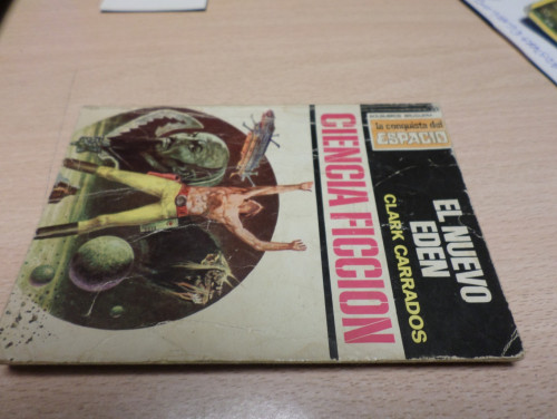 Portada del libro de LA CONQUISTA DEL ESPACIO BRUGUERA - Nº 255 - EL NUEVO EDEN