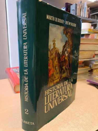 Portada del libro de HISTORIA DE LA LITERATURA UNIVERSAL , DEL RENACIMIENTO AL ROMANTICISMO