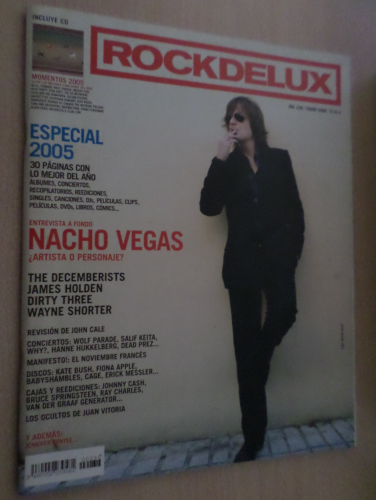 Portada del libro de ROCKDELUX- Nº 236 -AÑO 2006 -ESPECIAL 2005 LO MEJOR DEL AÑO