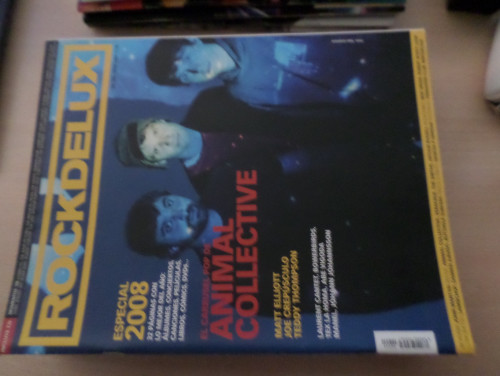 Portada del libro de ROCKDELUX Nº 269 ENERO 2009- ANIMAL COLLECTIVE JOE CREPUSCULO ESPECIAL 2008