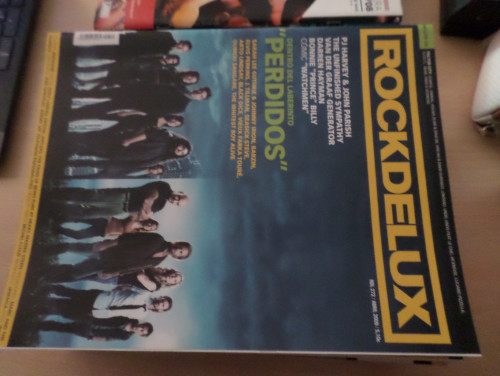 Portada del libro de ROCKDELUX Nº 272  Abril 2009. Perdidos. PJ Harvey. John Parish. Darren Hayman