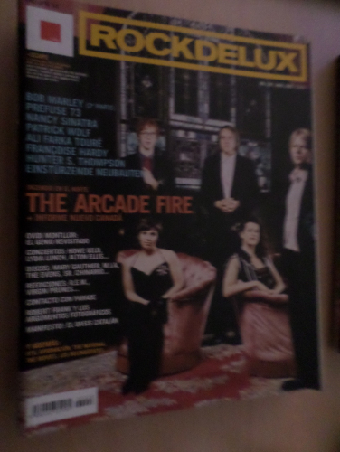 Portada del libro de ROCKDELUX Nº 228 ABRIL 2005 -THE ARCADE FIRE-BOB MARLEY-NANCY SINATRA-ALI FARKA TOURÉ-HUNTER S. THOMPSON