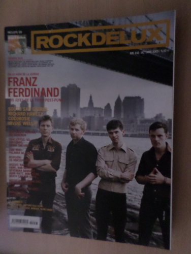 Portada del libro de ROCKDELUX Nº 233 REVISTA OCTUBRE 2005- FRANZ FERDINAND. DYLAN