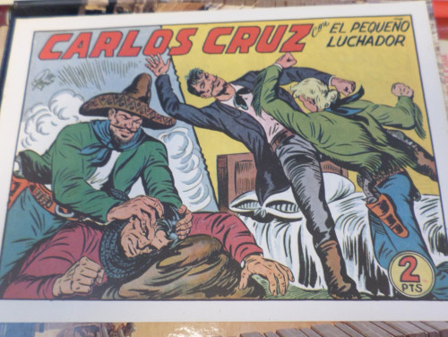 Portada del libro de EL PEQUEÑO LUCHADOR FACSIMIL VALENCIANA Nº 191 - CARLOS CRUZ