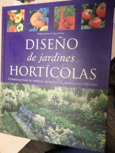 Portada del libro de DISEÑO DE JARDINES HORTICOLAS