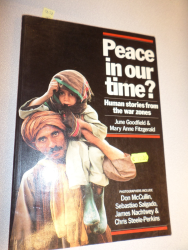 Portada del libro de PEACE IN OUR TIME? - HUMAN STORIES FROM THE WAR ZONES