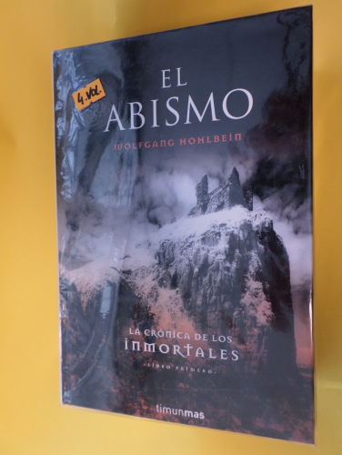 Portada del libro de LAS CRÓNICAS DE LOS INMORTALES - 4 libros (completo) -  TIMUN MAS