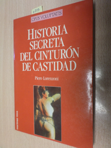 Portada del libro de HISTORIA SECRETA DEL CINTURON DE CASTIDAD