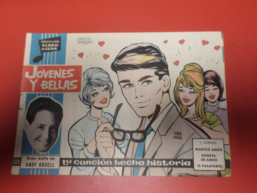Portada del libro de CLARO DE LUNA 125 - JOVENES Y BELLAS - ANDY RUSSELL