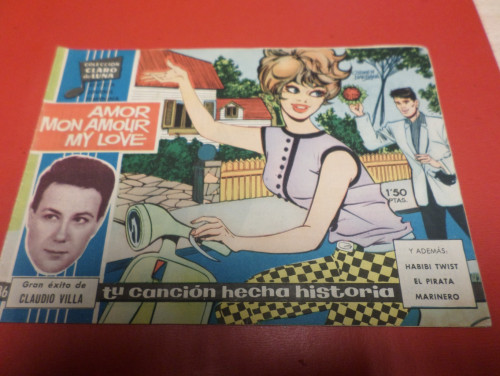Portada del libro de CLARO DE LUNA 186 - AMOR, MON AMOUR, MY LOVE - CLAUDIO VILLA