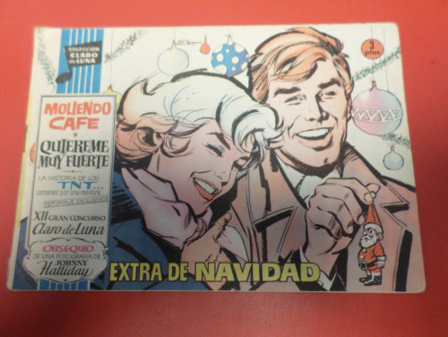 Portada del libro de CLARO DE LUNA - EXTRA DE NAVIDAD 1962 - MOLIENDO CAFÉ - PAUL ANKA - TNT