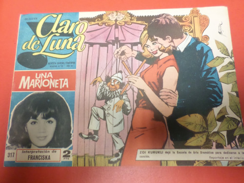 Portada del libro de CLARO DE LUNA 317 - UNA MARIONETA - FRANCISKA