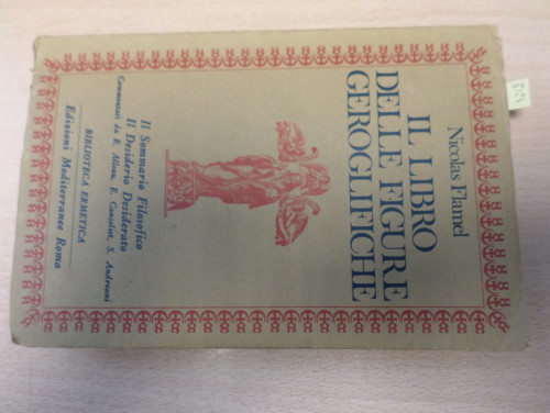 Portada del libro de Il libro delle figure geroglifiche