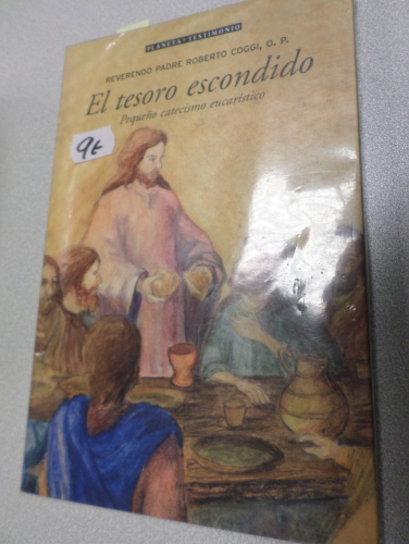 Portada del libro de EL TESORO ESCONDIDO: PEQUEÑO CATECISMO EUCARISTICO