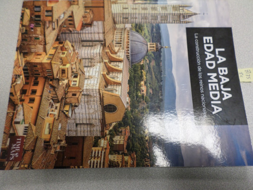 Portada del libro de La Baja Edad Media. La construcción de los reinos nacionales. Time Maps