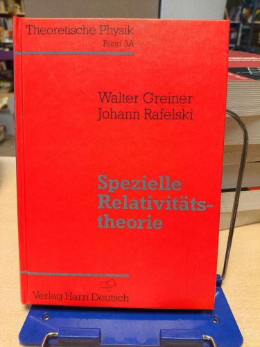 Portada del libro de THEORETISCHE PHYSIK BAND 3A - Spezielle Relativitätstheorie
