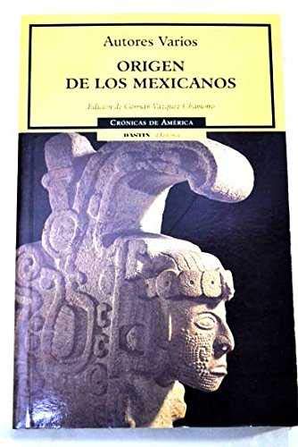 Portada del libro de Origen de los mexicanos