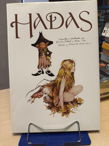 Portada del libro de HADAS - BRIAN FROUD Y ALAN LEE. - MONTENA TAPA DURA