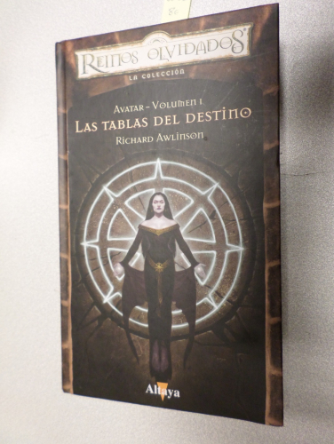 Portada del libro de LAS TABLAS DEL DESTINO - AVATAR VOLUMEN I - REINOS OLVIDADOS