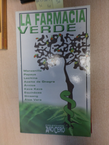 Portada del libro de LA FARMACIA VERDE - BIBLIOTECA AÑO CERO