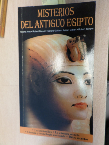 Portada del libro de MISTERIOS DEL ANTIGUO EGIPTO - BIBLIOTECA AÑO CERO