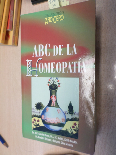 Portada del libro de ABC DE LA HOMEOPATIA - BIBLIOTECA AÑO CERO